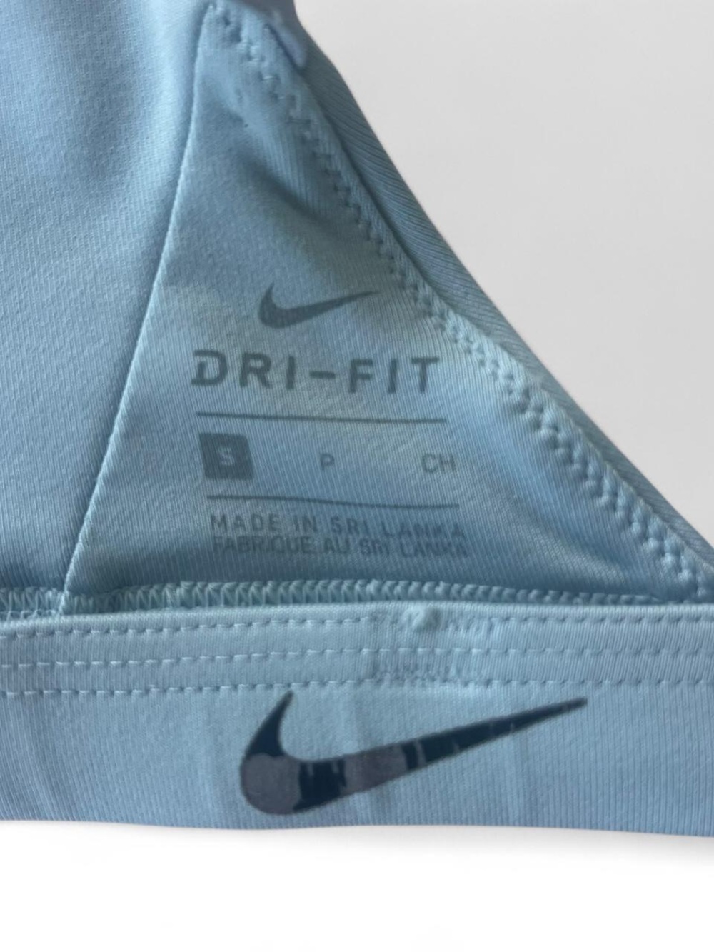 Nike DriFit Teal Crossback Light Support Sports Bra - Picture 3 of 4